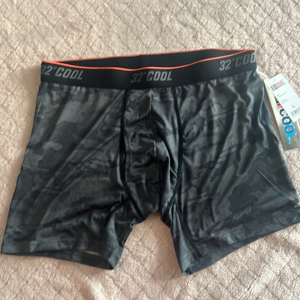 32 DEGREES COOL Mens Quick Dry Performance Brief Comfort Waistband